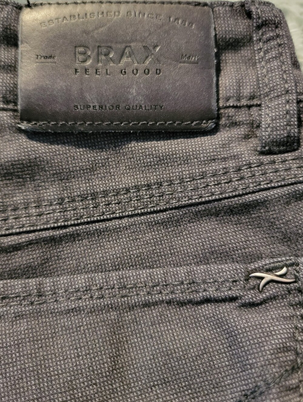 Mens Brax Cooper pants - Picture 7 of 8